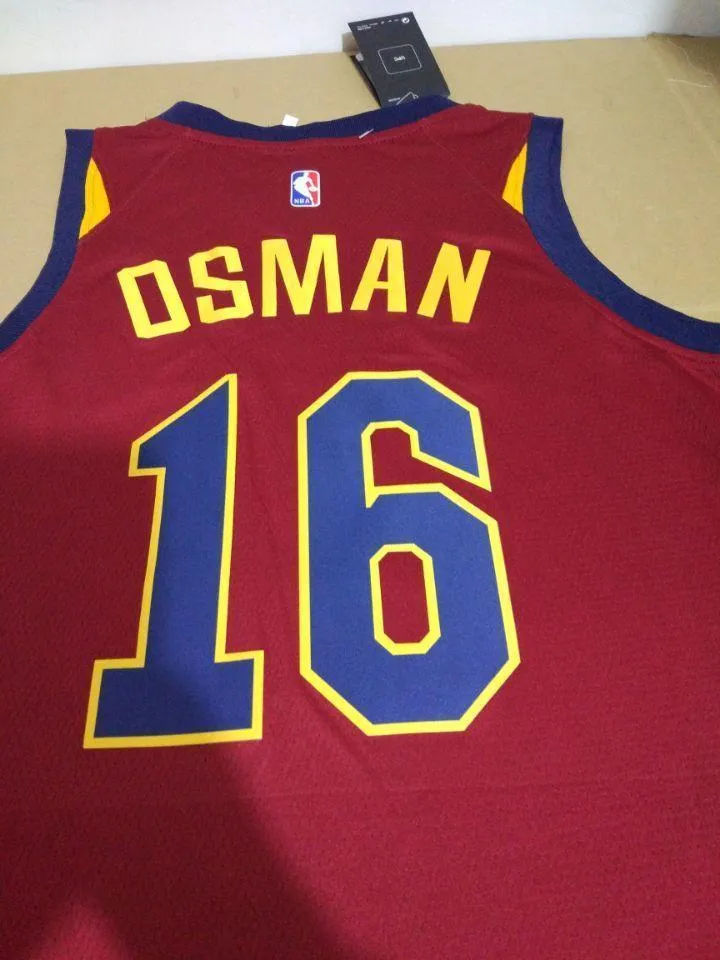 Men 16 Cedi Osman Jersey Red Cleveland Cavaliers Jersey Fanatics