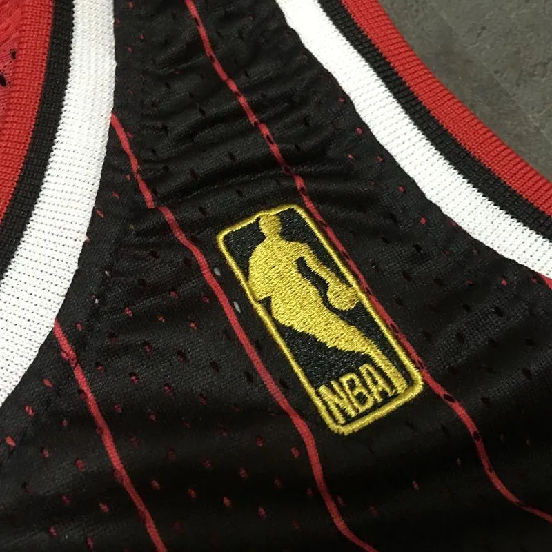 Men 23 Michael Jordan Jersey Black Chicago Bulls Jersey Swingman Special