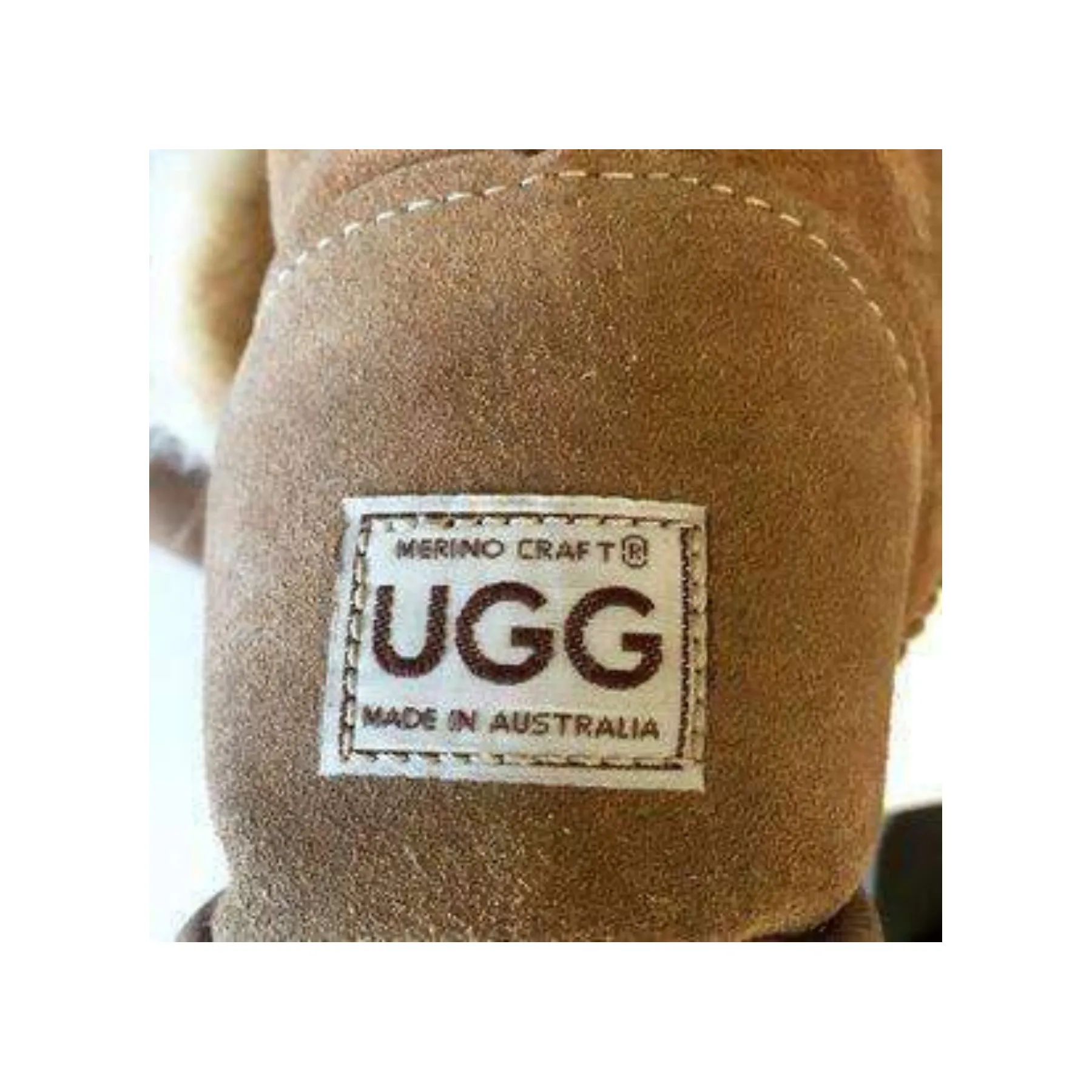 Merino Craft Tall Three Button UGG - Chestnut