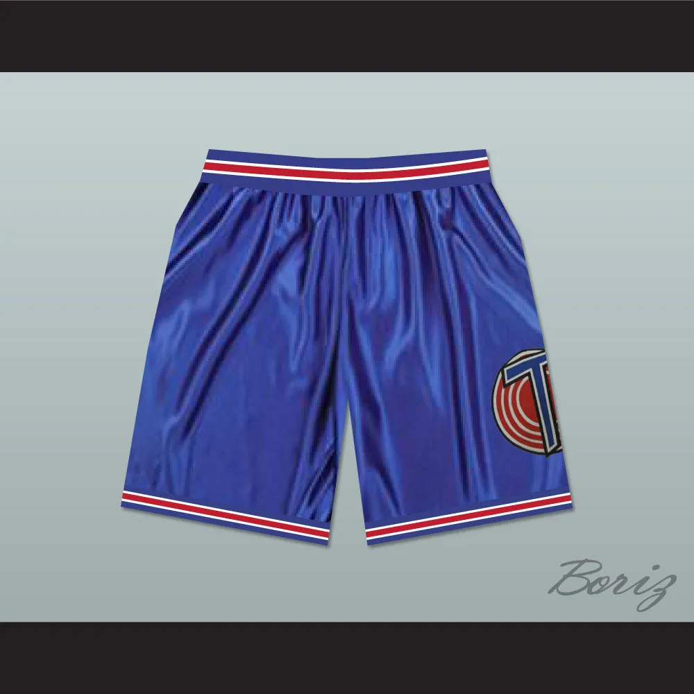 Michael Jordan Space Jam Tune Squad Blue Basketball Shorts