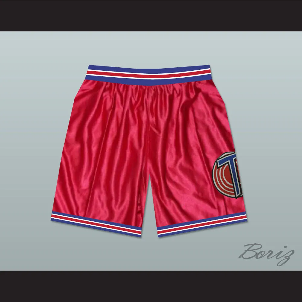 Michael Jordan Space Jam Tune Squad Red Basketball Shorts