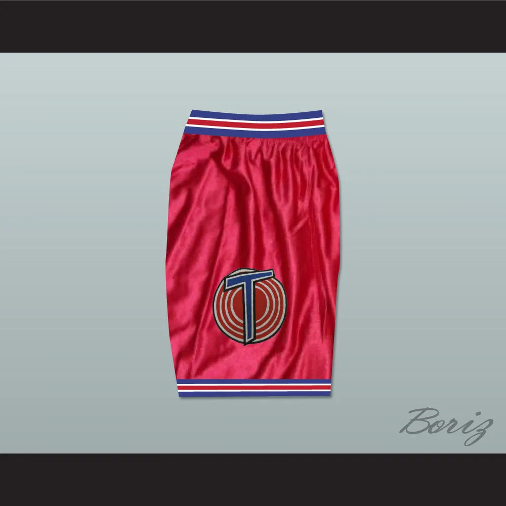 Michael Jordan Space Jam Tune Squad Red Basketball Shorts
