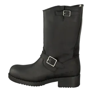 Mid Boot Warm lining Black/Silver