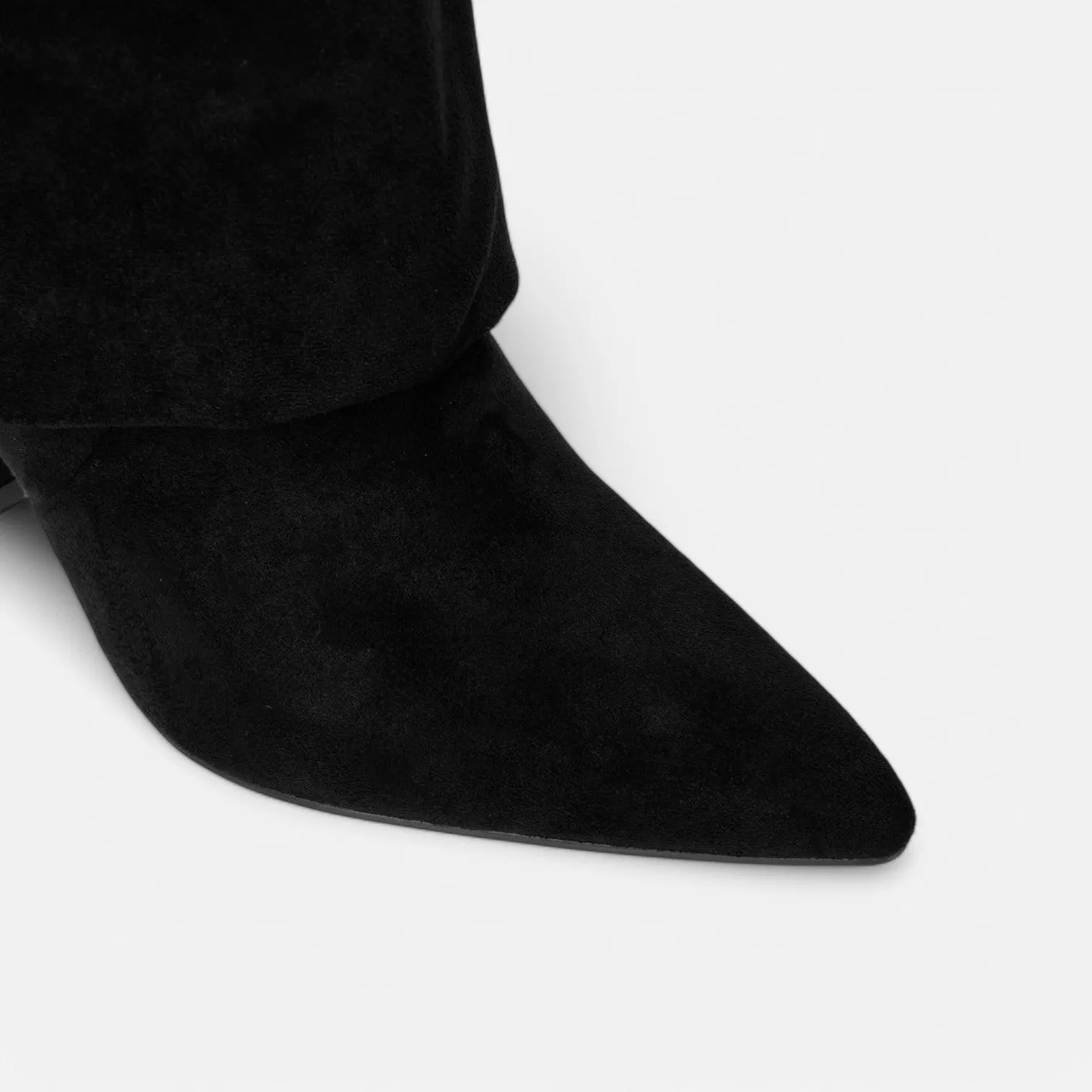 Monacogents | Buckle Knee High Women's Boots