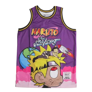 NARUTO X UZI VERT  BASKETBALL JERSEY  FUSE