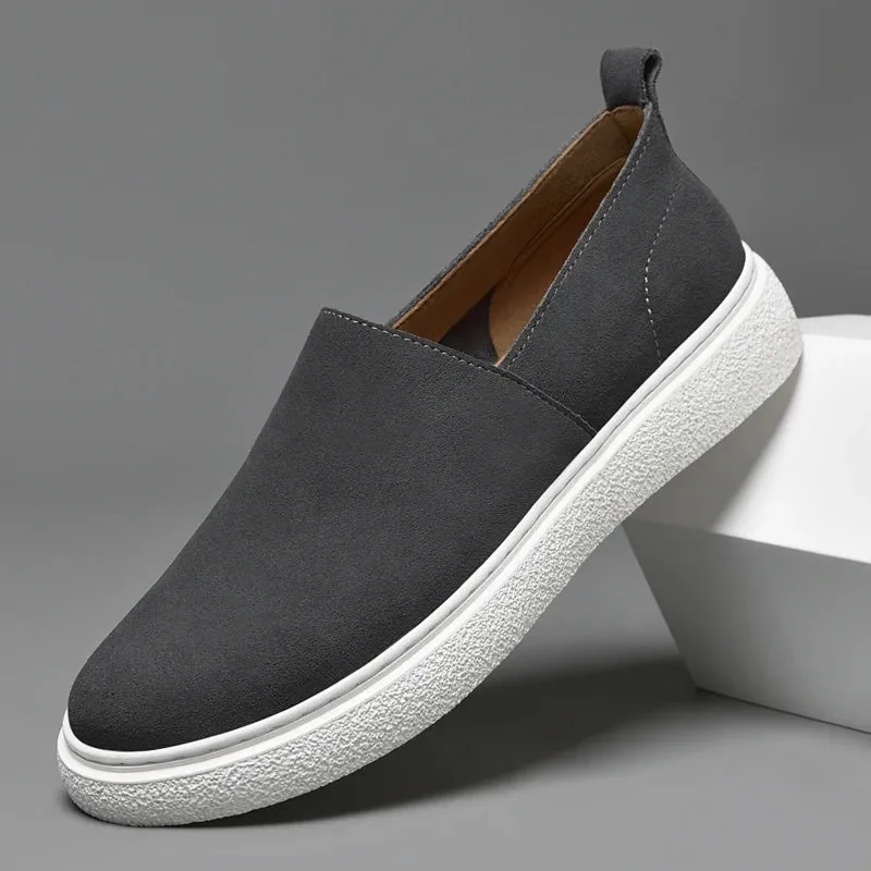 Neue Wildleder-Lederschuhe für Herren Casual Business Freizeit Spaziergänge Mokassins Slipper