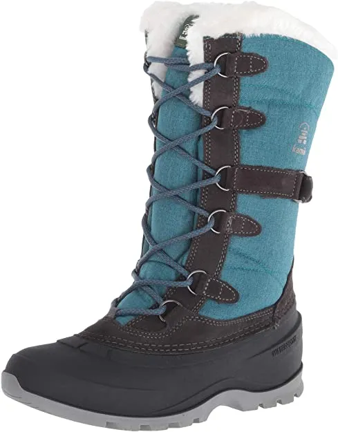 New in box! Amazing Kamik Women's Snovalley 2 Snow Boot, Teal, Sz 7! Retails $170 W/Tax!
