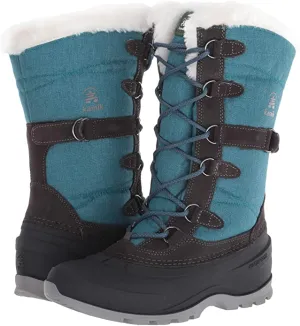 New in box! Amazing Kamik Women's Snovalley 2 Snow Boot, Teal, Sz 7! Retails $170 W/Tax!