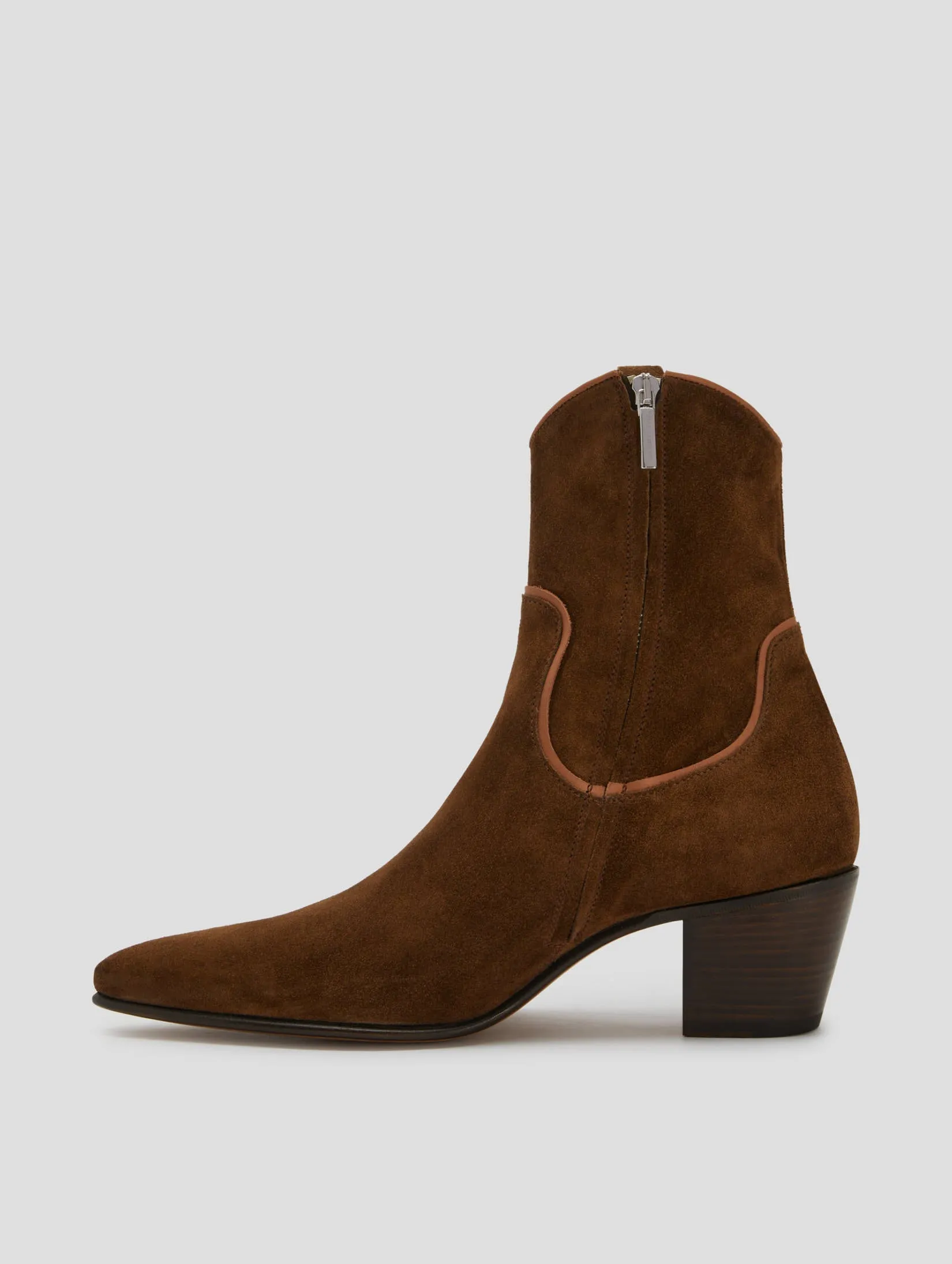 NICO 60MM ARIZONA BOOT IN ROCK SUEDE-Woman