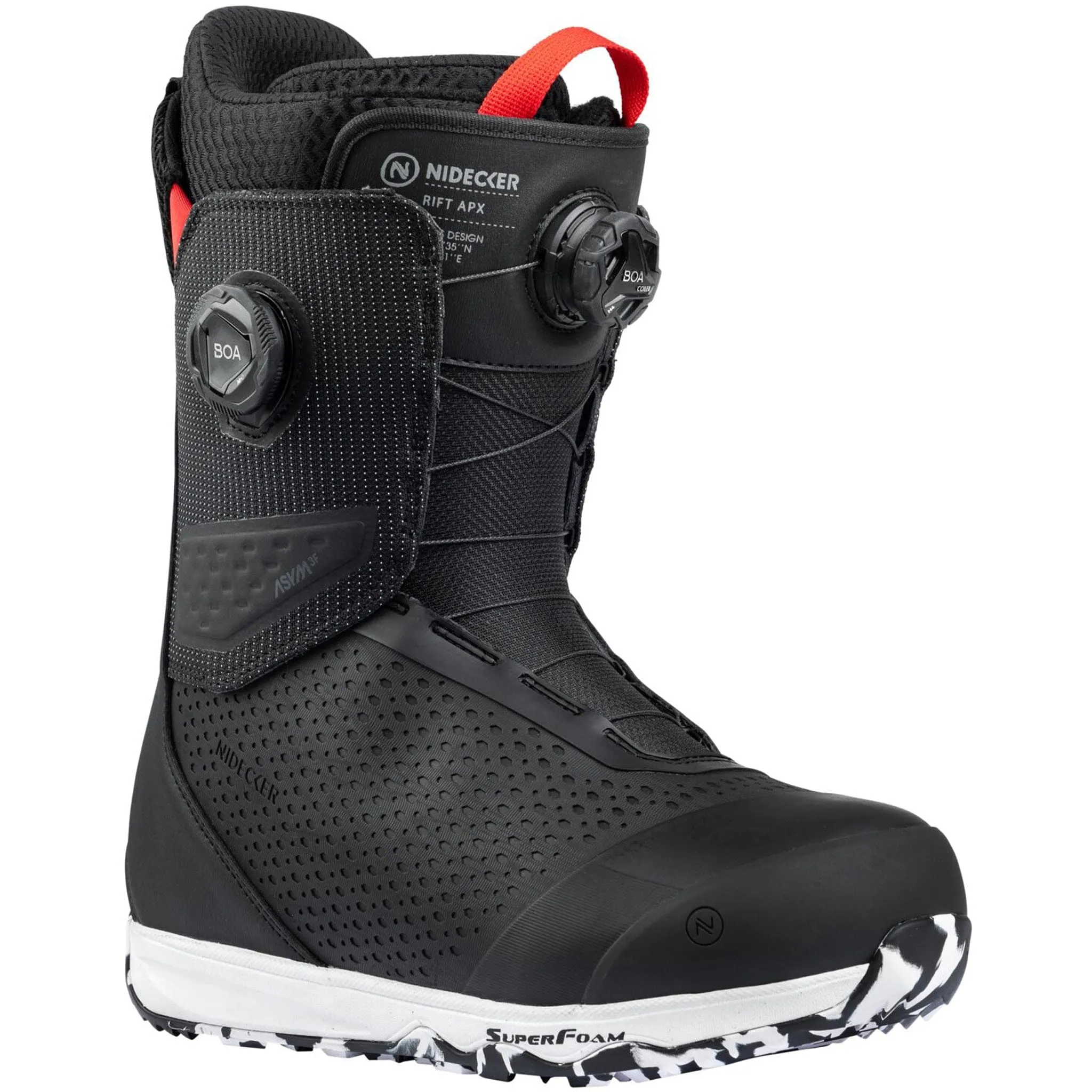 Nidecker Rift APX Snowboard Boots Black 2025