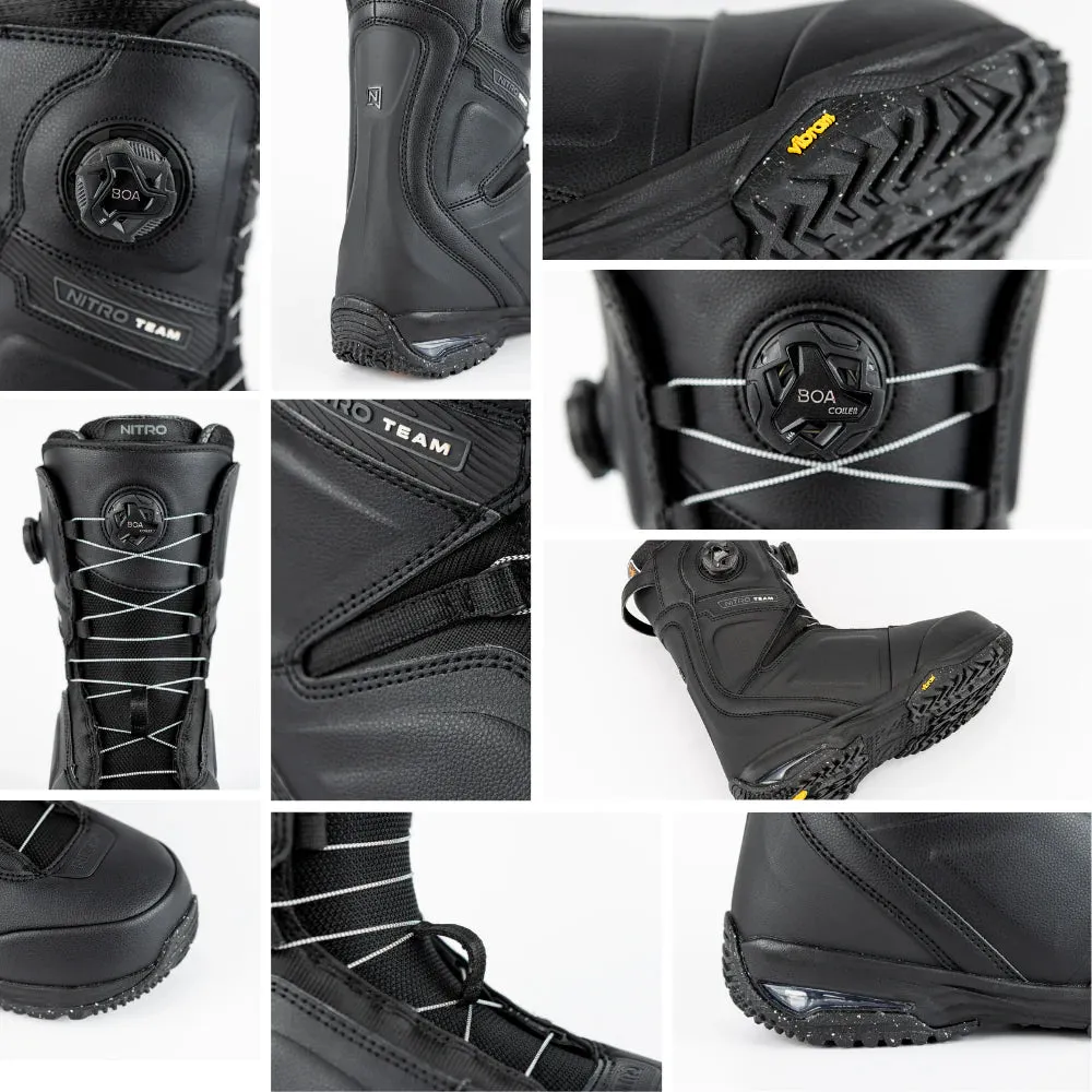 Nitro Team BOA Snowboard Boots 2025