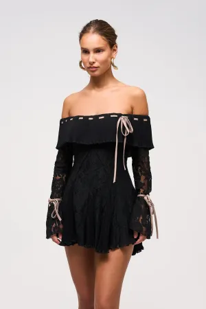 Off-Shoulder Lace Romper | Boho Chic | Effortlessly Feminine