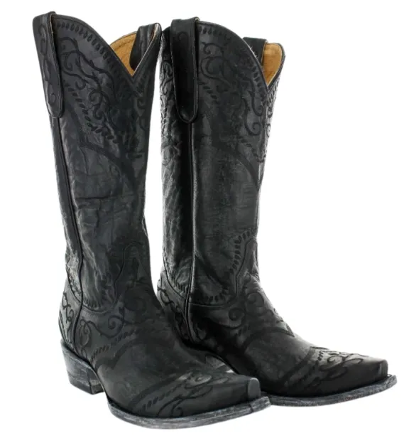 Old Gringo Yippee Ki Yay Sintra Black Boots