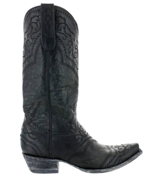 Old Gringo Yippee Ki Yay Sintra Black Boots