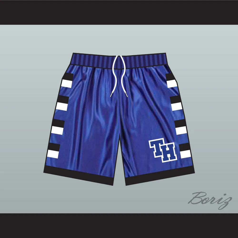 One Tree Hill Ravens Blue Basketball Shorts TH