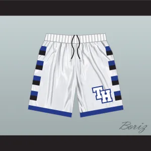 One Tree Hill Ravens White Basketball Shorts TH