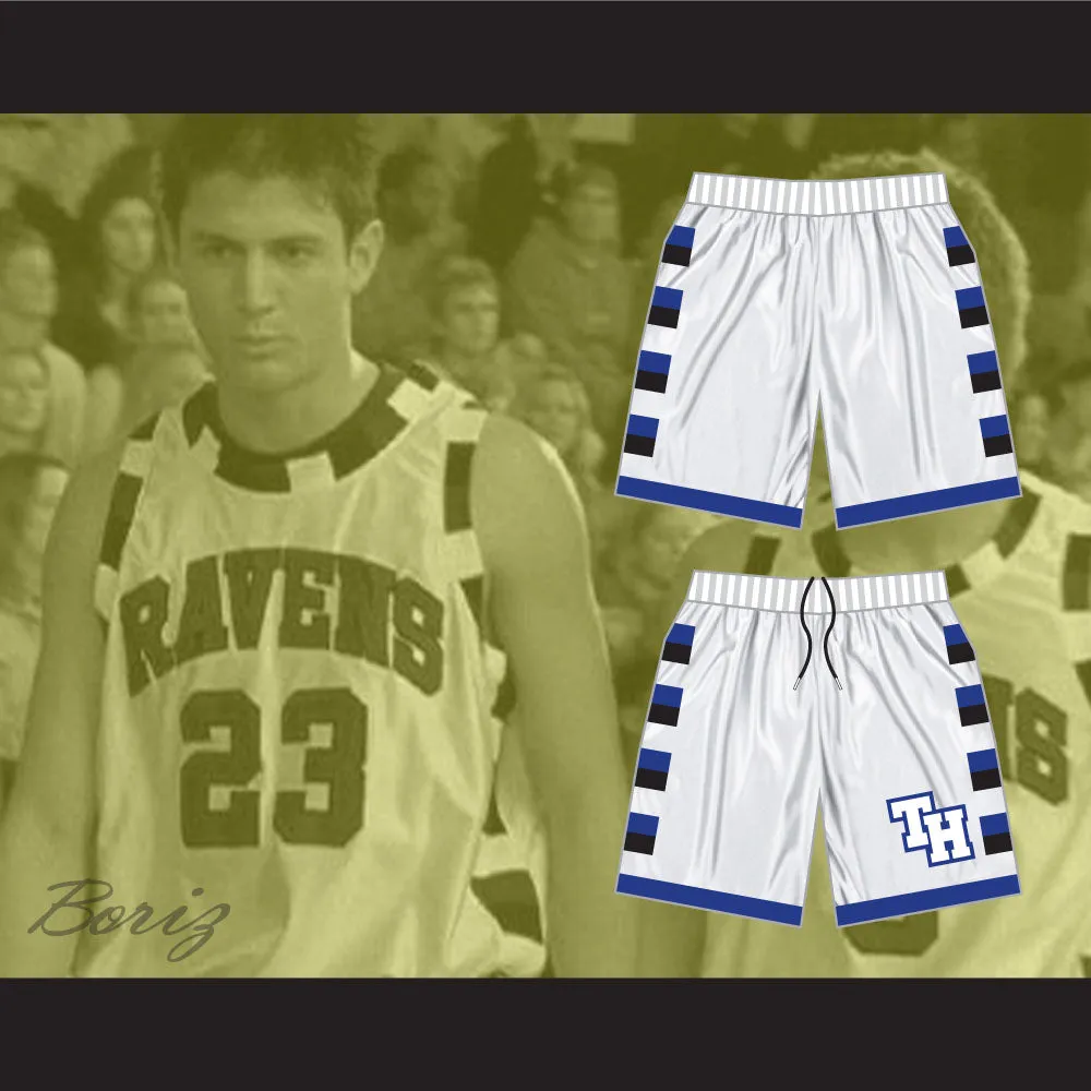 One Tree Hill Ravens White Basketball Shorts TH