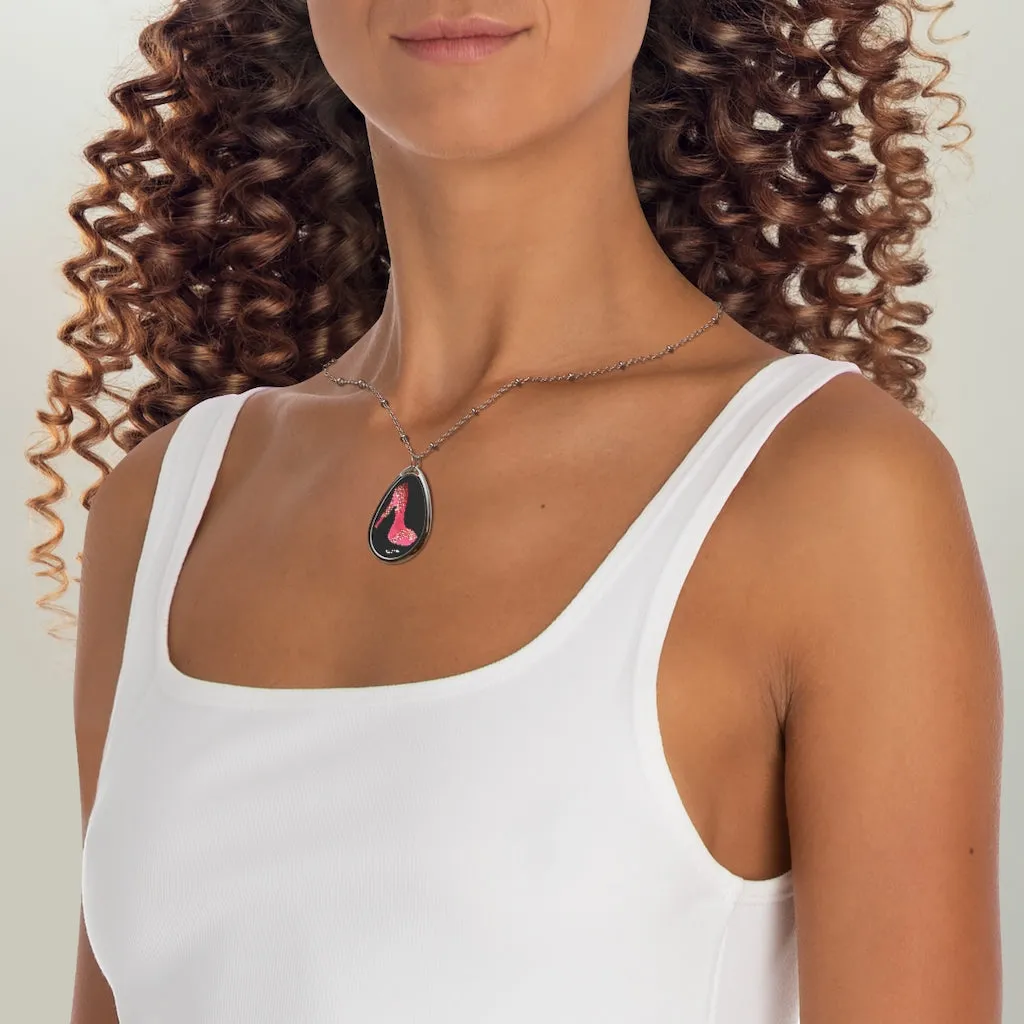 Oval Necklace 'Influencer pump' Kilame