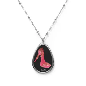 Oval Necklace 'Influencer pump' Kilame