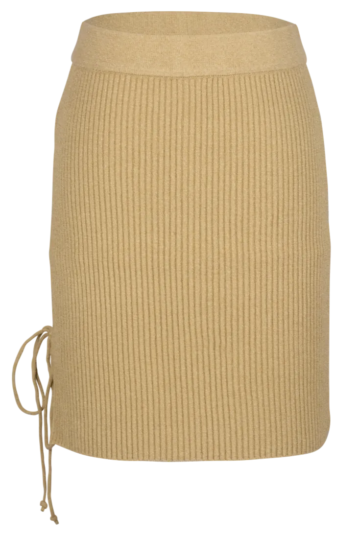Pacific Knit Skirt Sand
