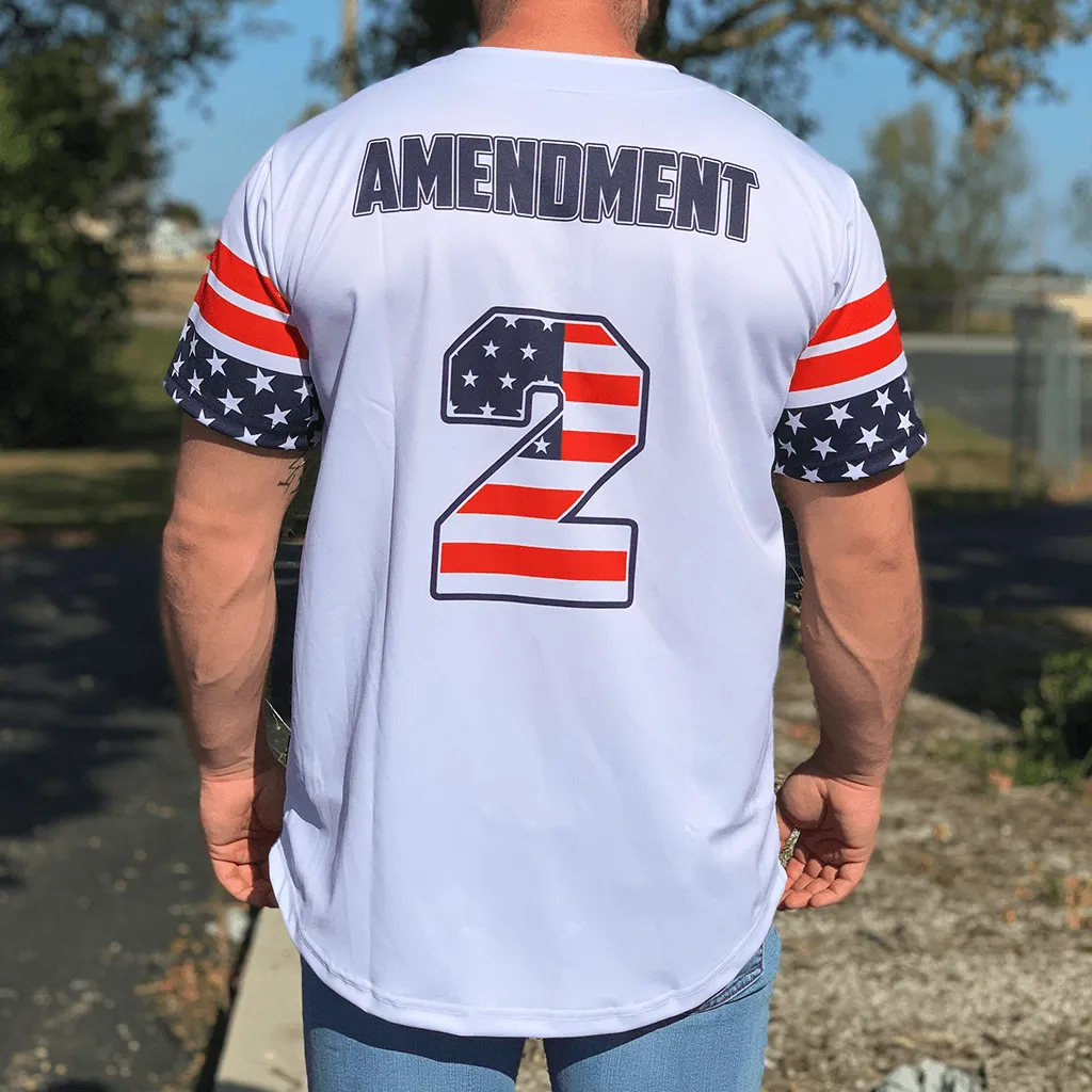 Patriotic America Baseball Jersey