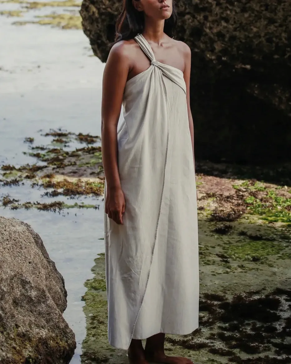 Pia Maxi Dress Natural M/L