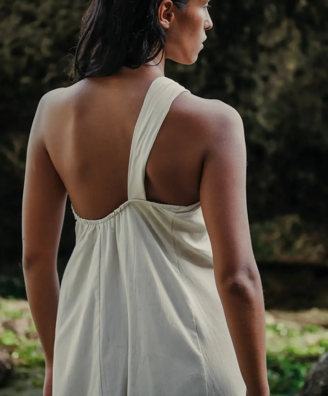 Pia Maxi Dress Natural M/L