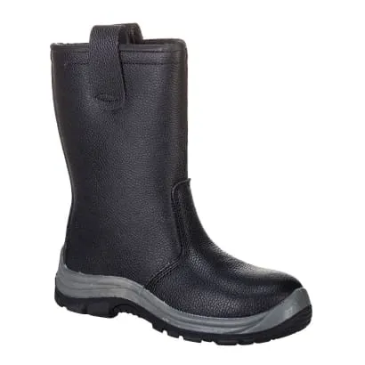 Portwest Steelite Safety Lined Rigger Boot Steel toe and Midsole sizes 38-48- FW12