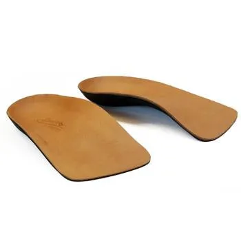 Powerstep Signature Leather Dress 3/4 Length Orthotic Supports [Leather 3/4]