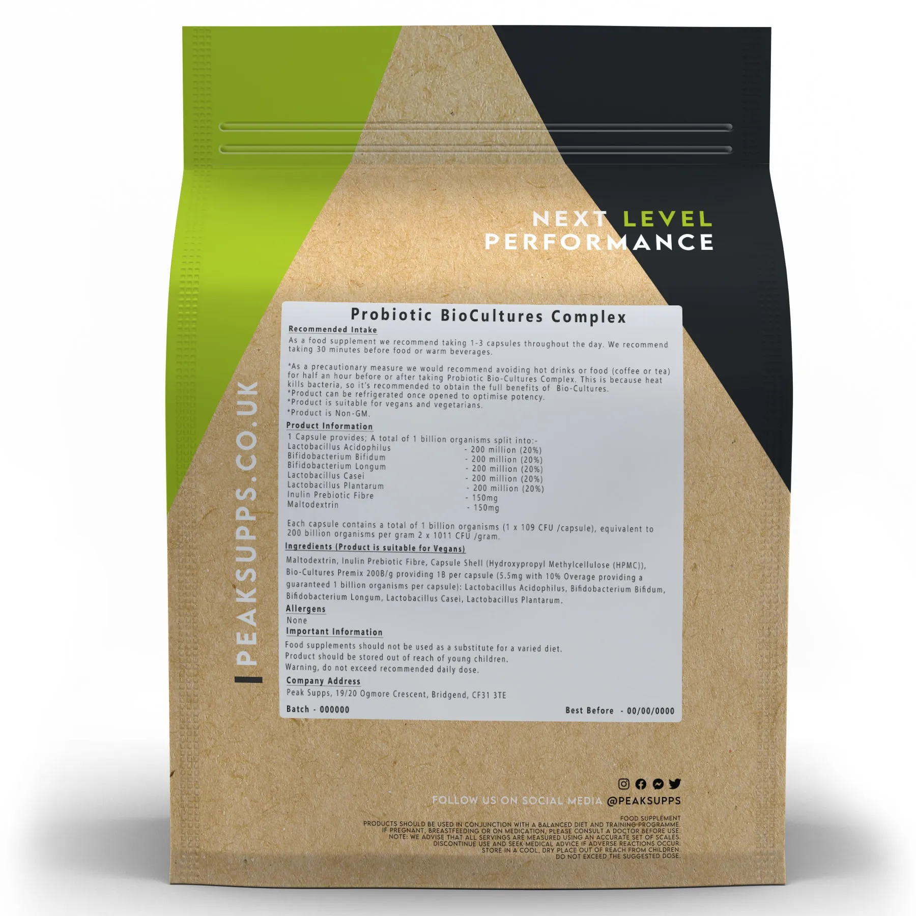 Probiotic Complex Capsules - 5 Strains