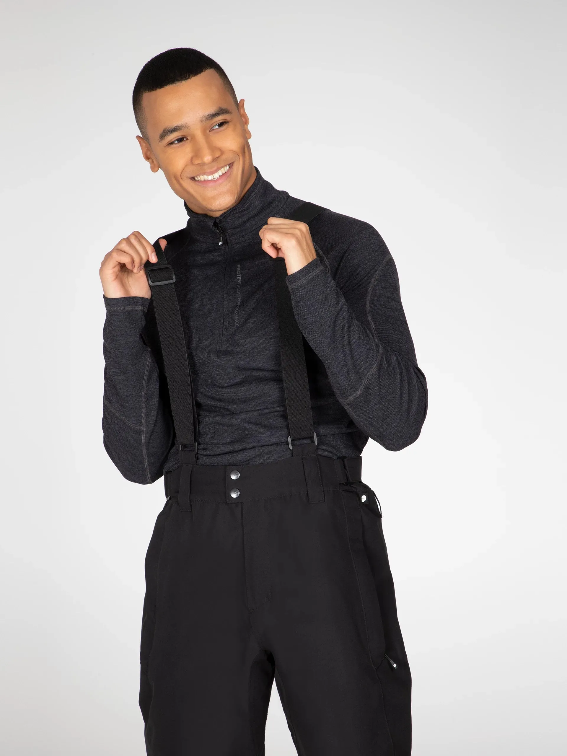 Protest Owen Pants Mens Black