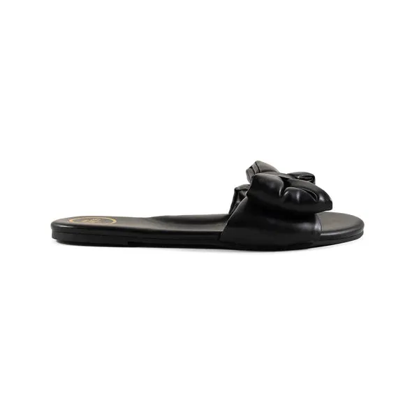 RAFIE Bow Sandal - Black