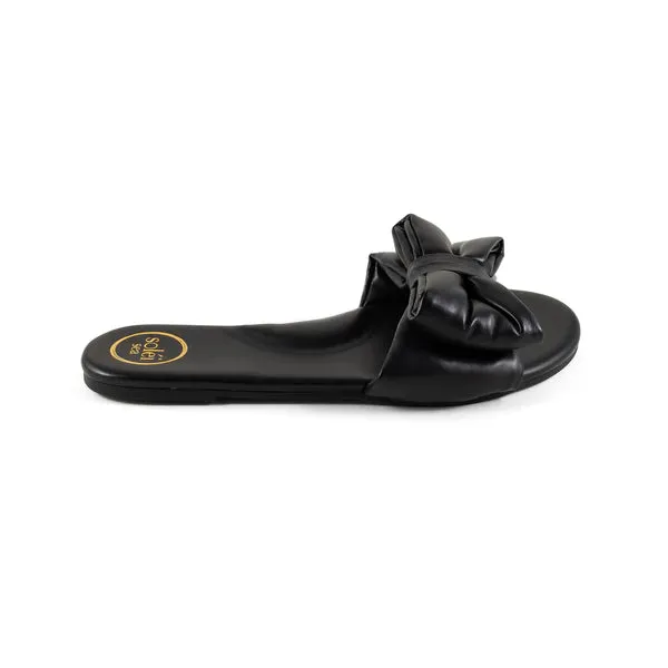 RAFIE Bow Sandal - Black