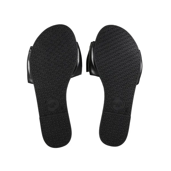 RAFIE Bow Sandal - Black