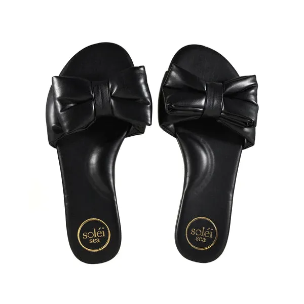 RAFIE Bow Sandal - Black
