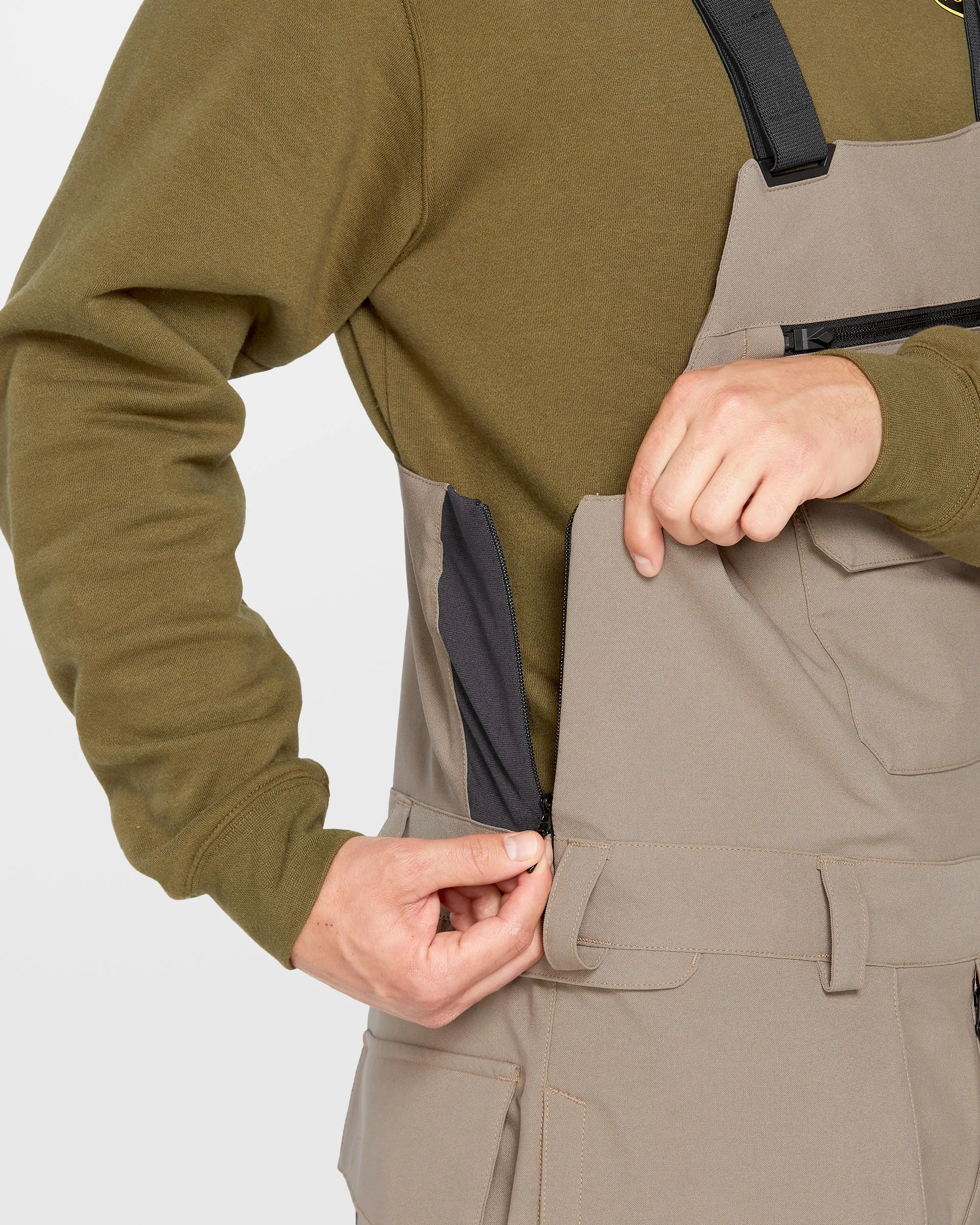 Roan Bib Latzhose - Chestnut Brown