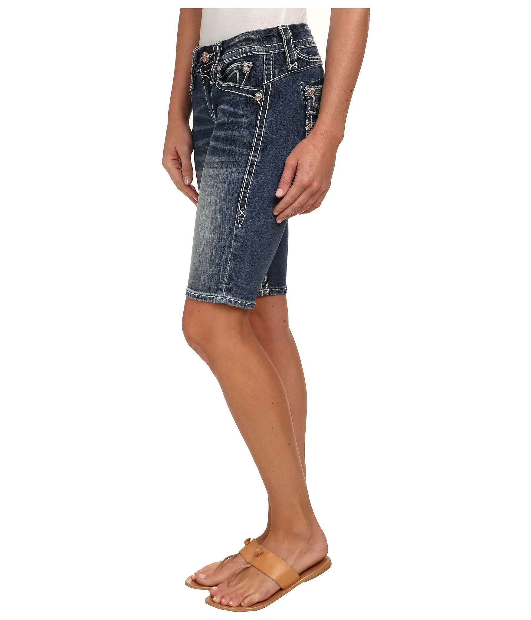Rock Revival | Semak Bermuda Shorts