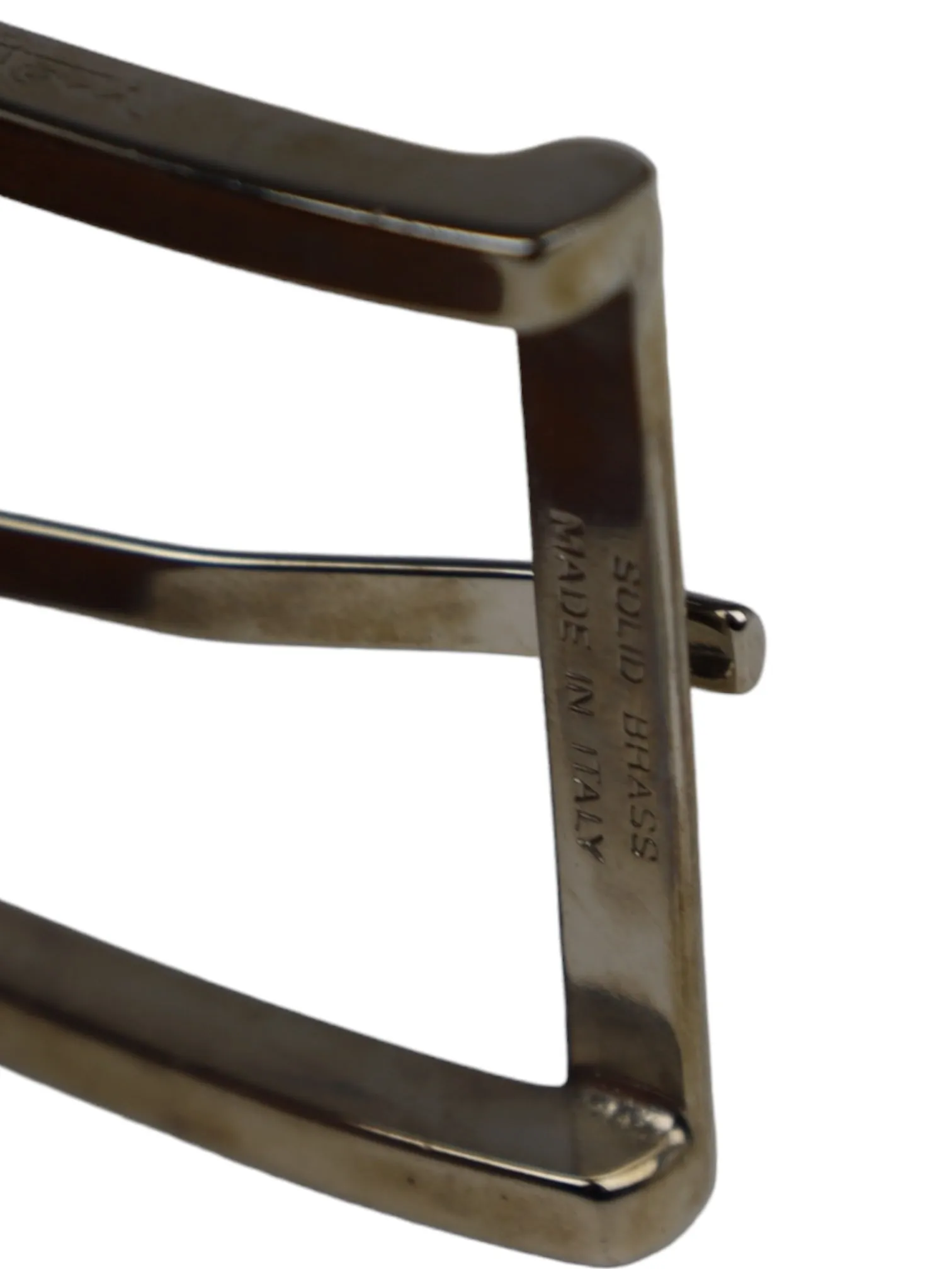 Santoni Brown Double Monk   Belt