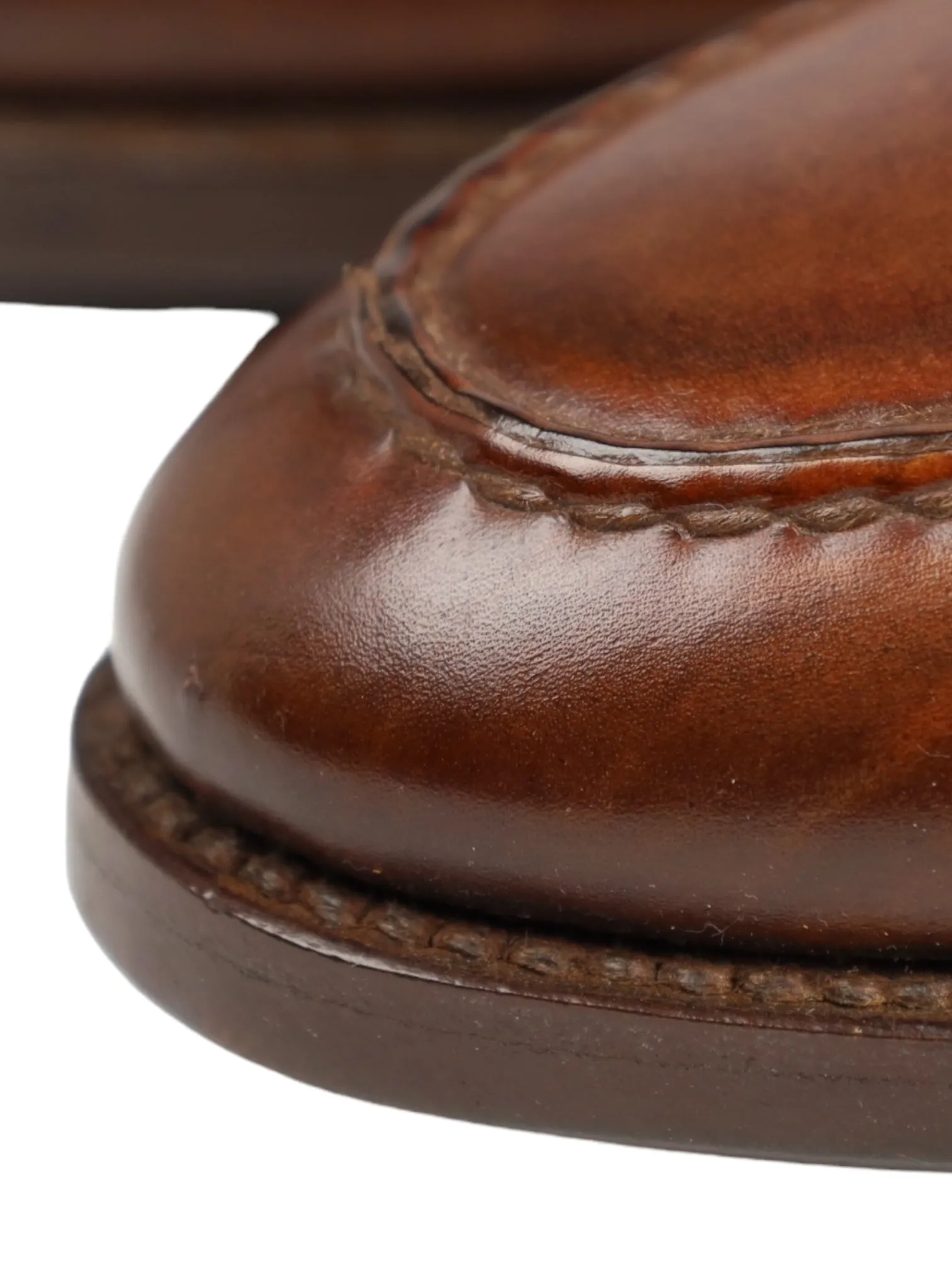 Santoni Brown Double Monk   Belt