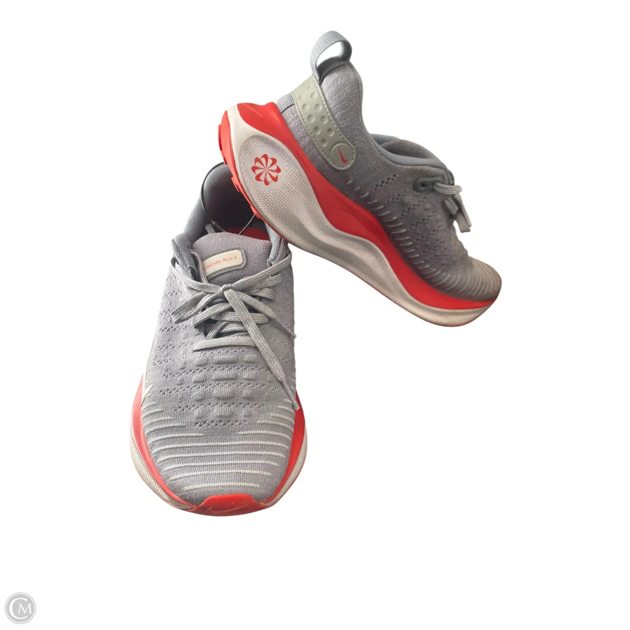 Shoes Athletic By Nike In Grey & Red, Size: 10