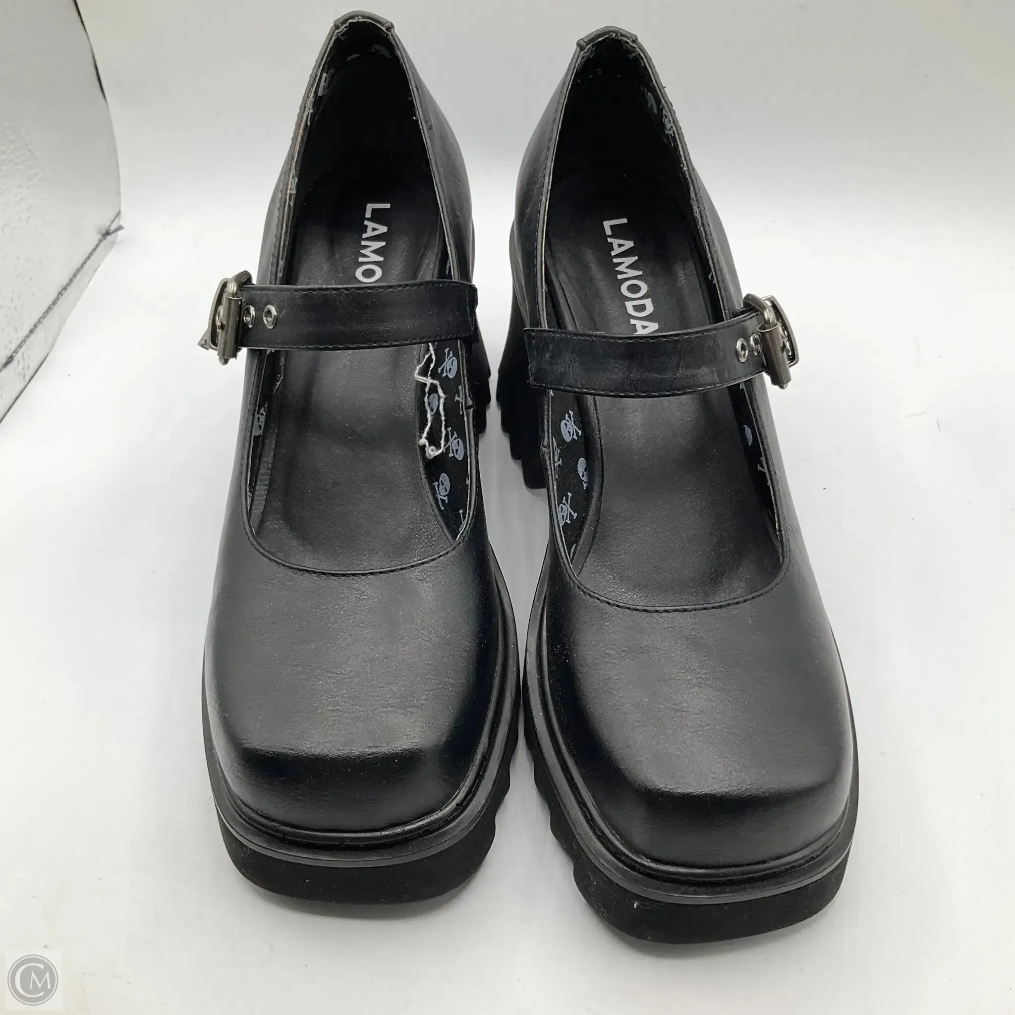 Shoes Heels Block By Cmc In Black, Size: 10