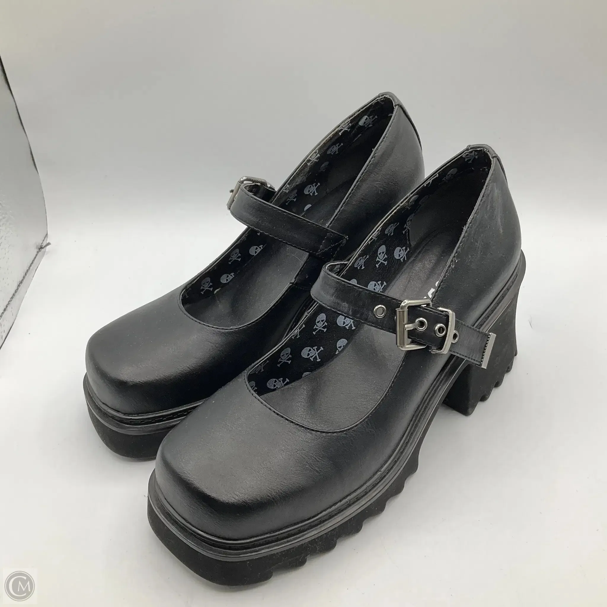 Shoes Heels Block By Cmc In Black, Size: 10