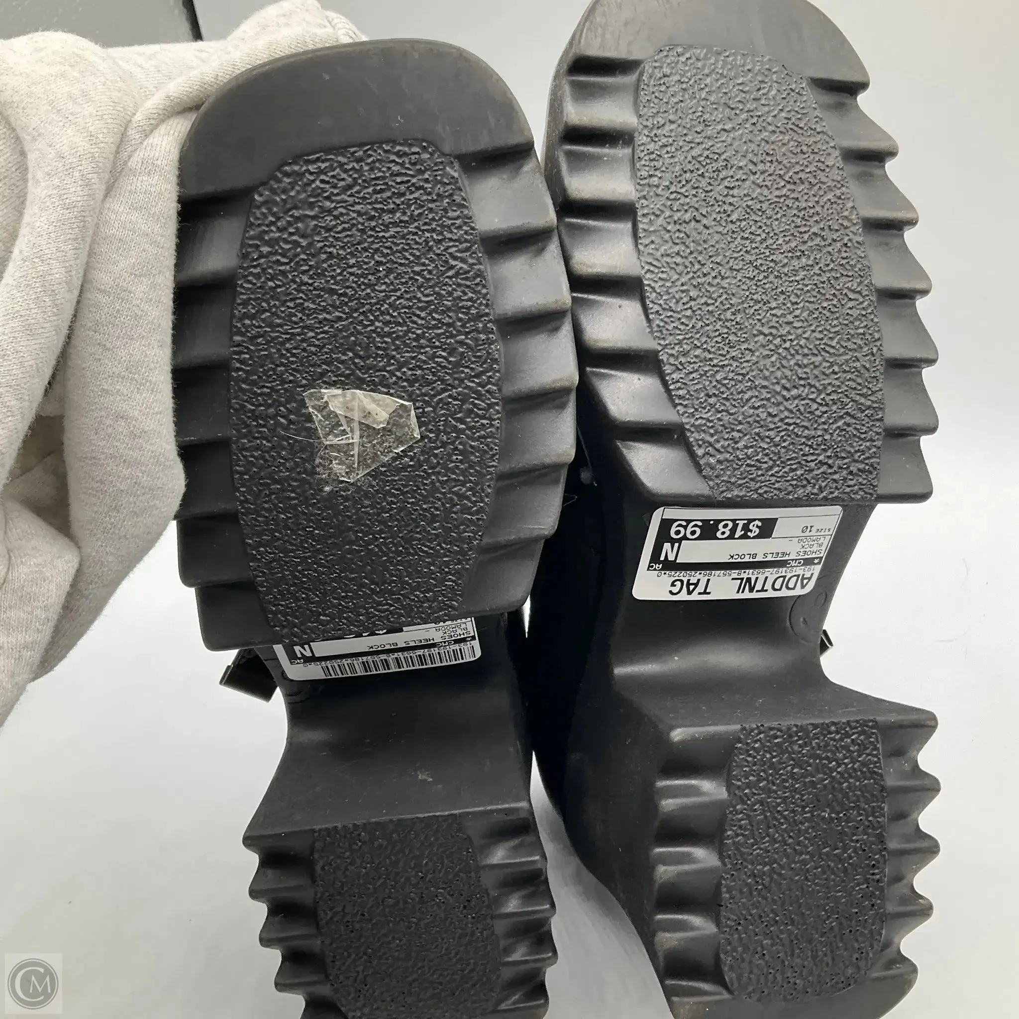 Shoes Heels Block By Cmc In Black, Size: 10