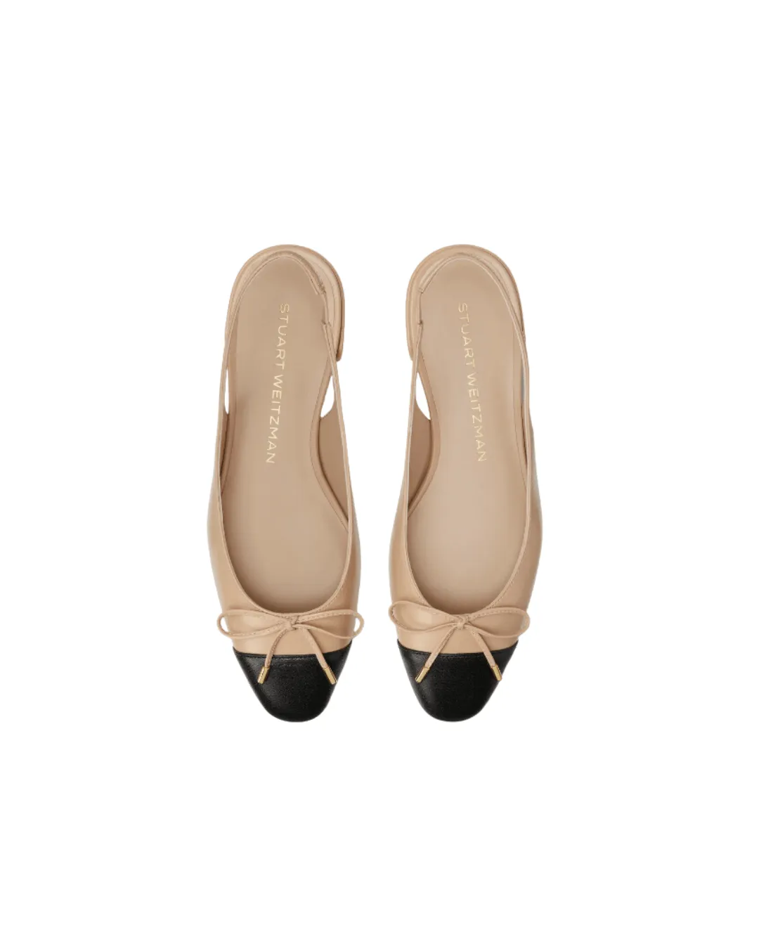 SLEEK BOW SLINGBACK FLAT