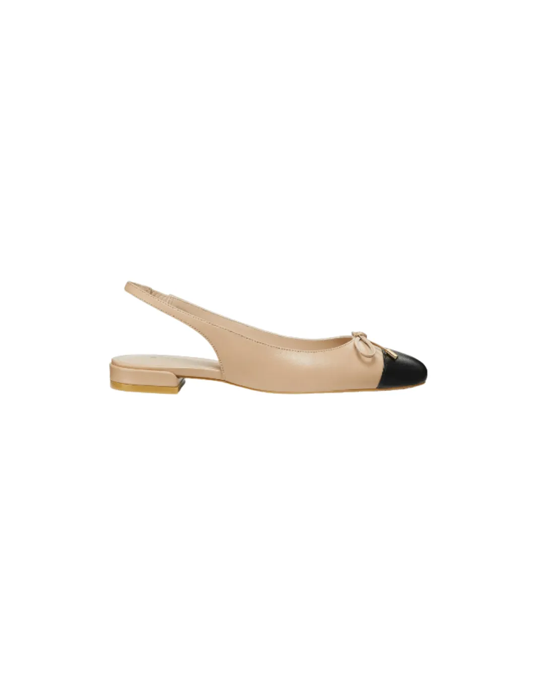 SLEEK BOW SLINGBACK FLAT