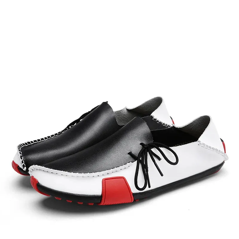 Sommer-Loafers "Rote Sohle" für Männer