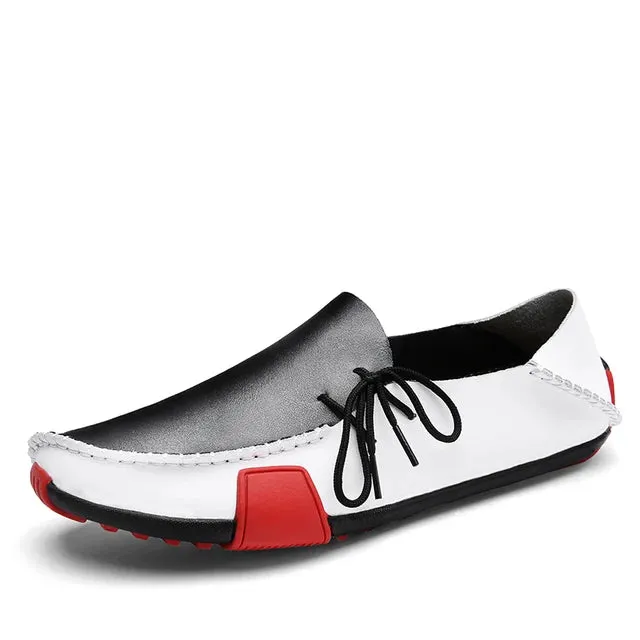 Sommer-Loafers "Rote Sohle" für Männer