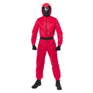 Squid Game Guard Deluxe Adult Costume