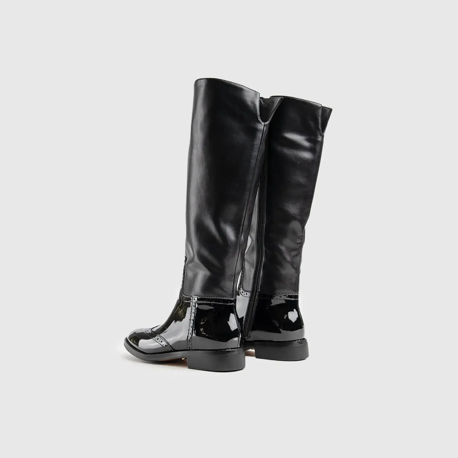 Statement Rider Boot Black Car031