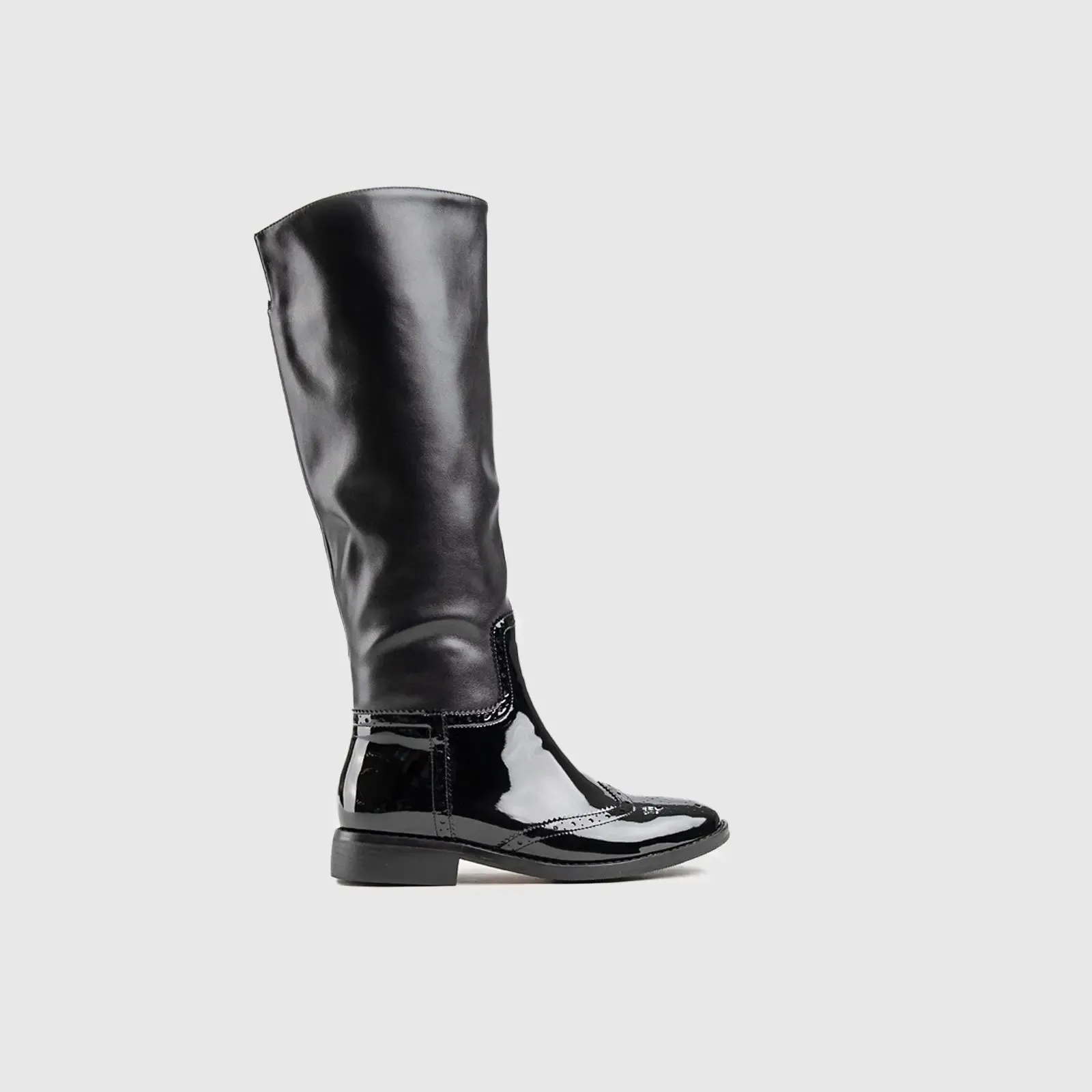 Statement Rider Boot Black Car031